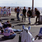 Busking in Blackpool