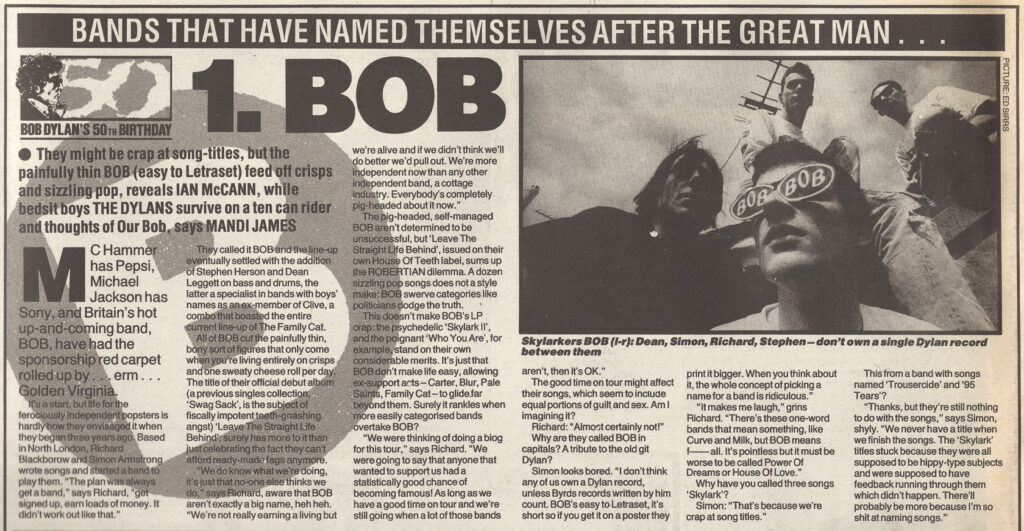 NME, 25 May 1991