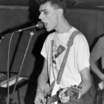 Richard with Fender Jaguar & Farfisa Organ